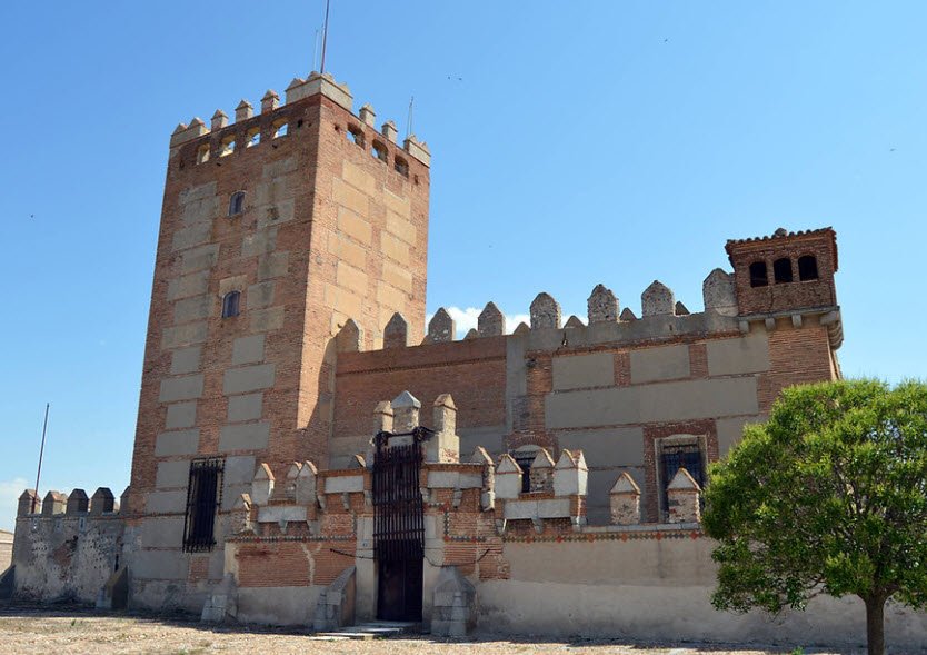 Castle of Narros de Saldueña, Spain